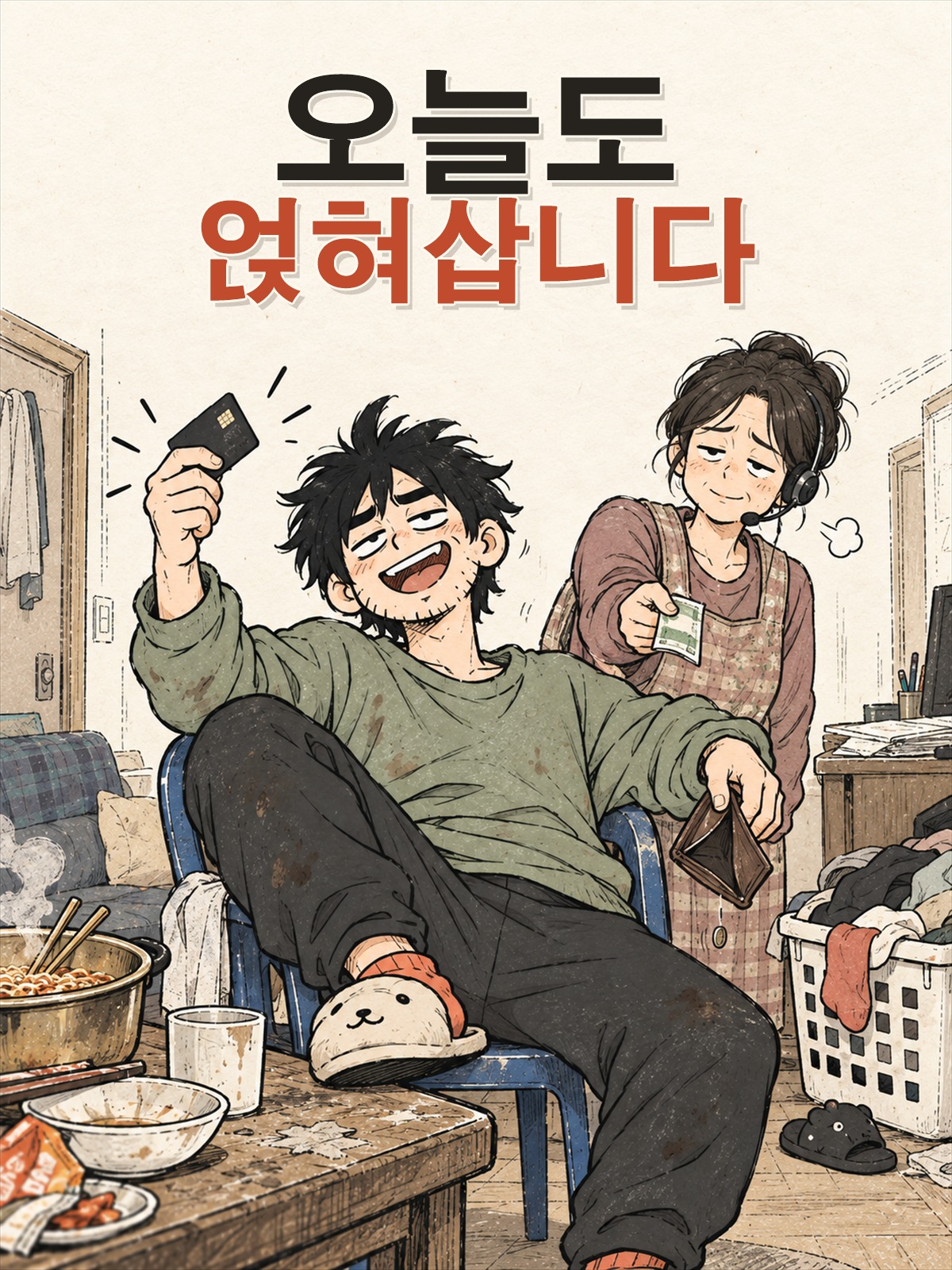 오늘도 얹혀삽니다 대표 이미지